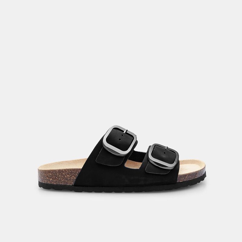 Bata lädertoffel för kvinnor