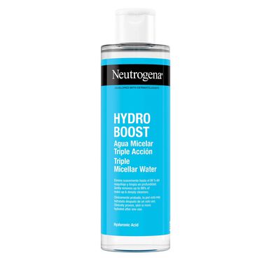 Neutrogena Hydro Boost Triple Action Misellivesi Meikinpoistoaine Hyaluronihapolla 400 ml