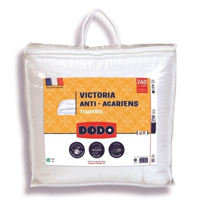 Edredón antiácaros DODO Victoria de 300 g/m², 220 x 240 cm, blanco