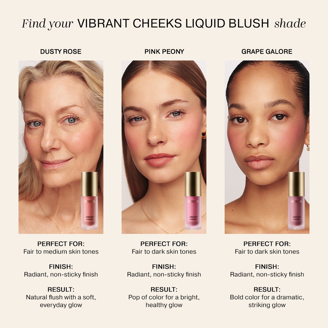 Tvářenka Meroda Blush Vibrant Cheeks Rouge - 5 ml