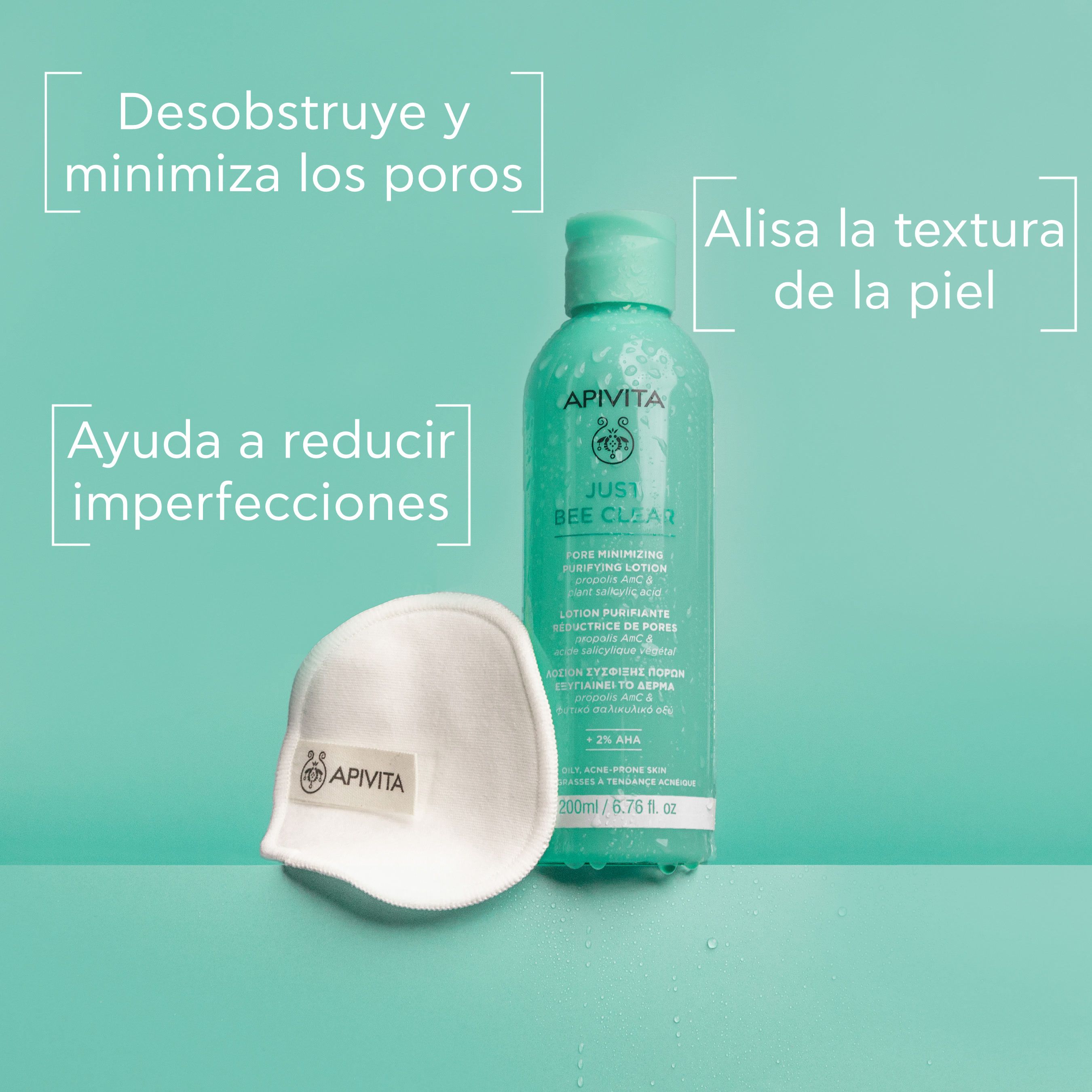 Just Bee Clear лосион за чишћење и смањење пора третмани за акне