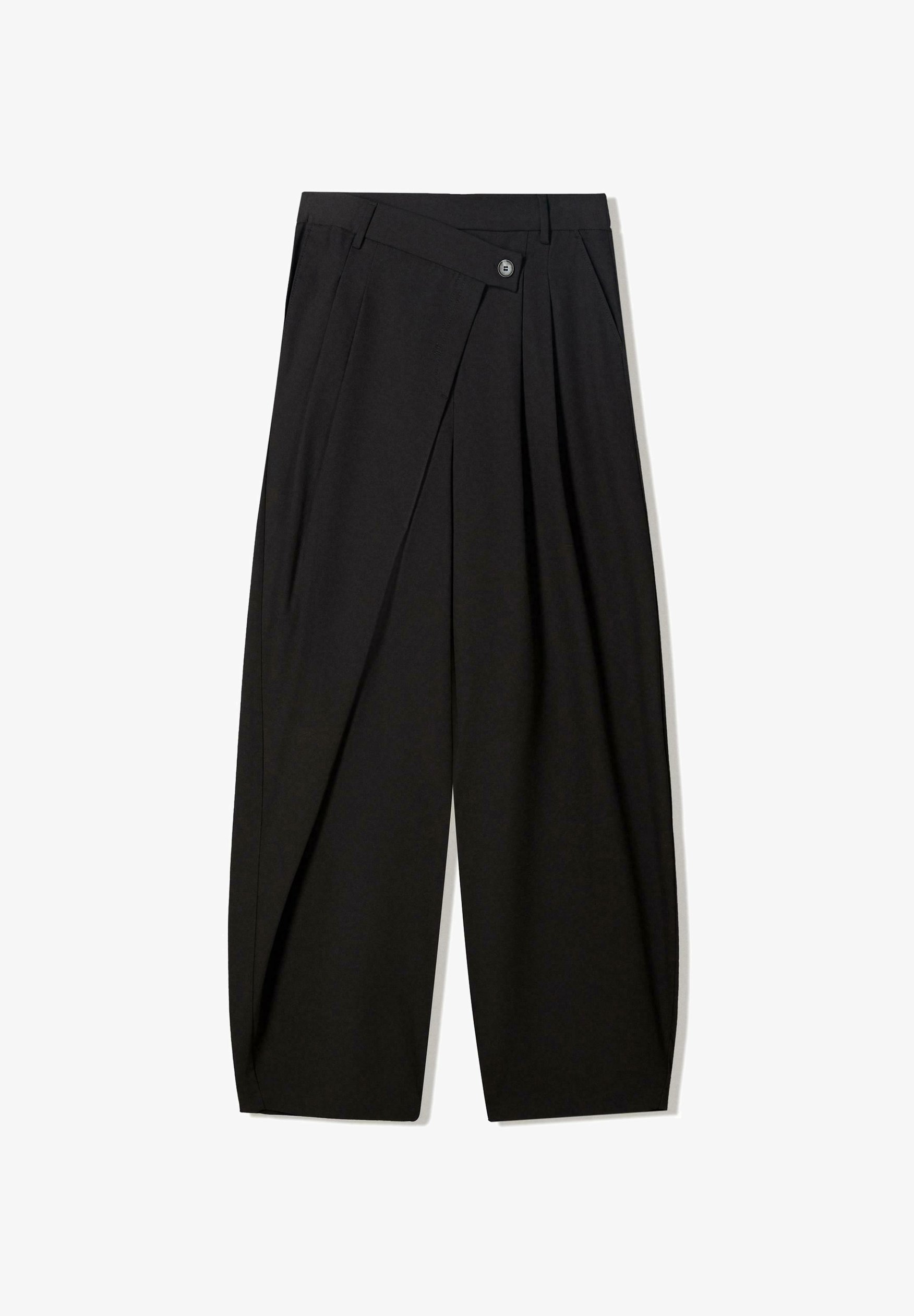 Bershka TAILORED - Pantalon - noir