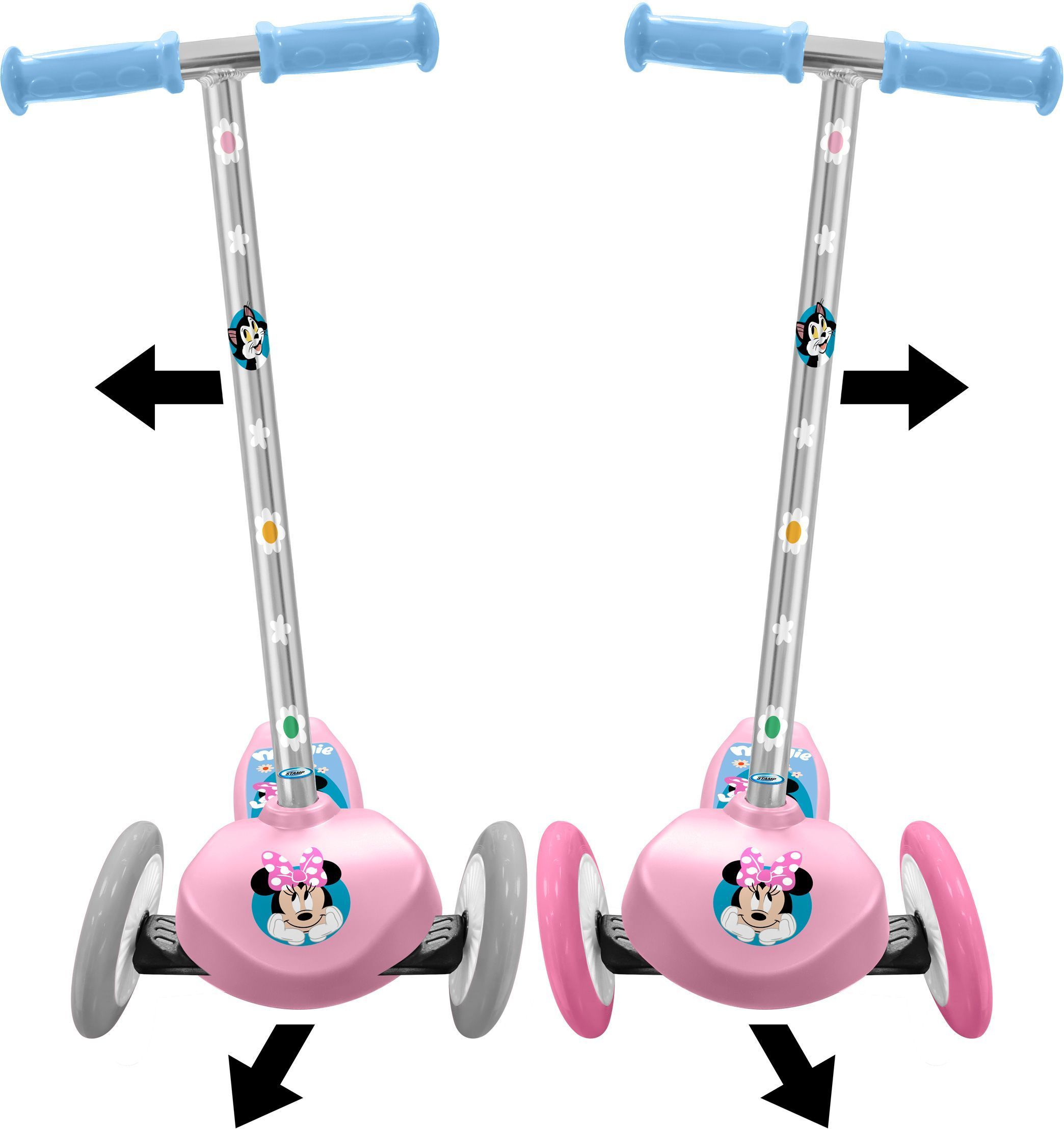 Children's Steering Scooter - MINNIE - MN432045 - 3 Wheels - Pink
