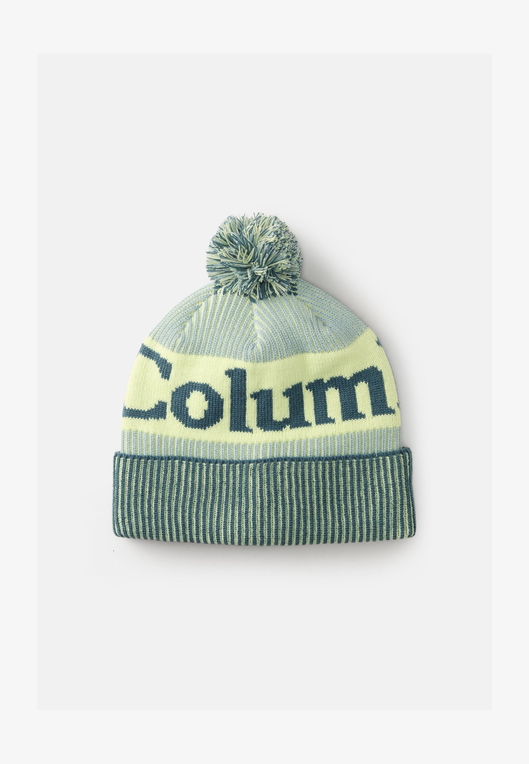 Columbia POLAR POWDER BEANIE UNISEX - Muts - everblue/crushed blue/citroennevel