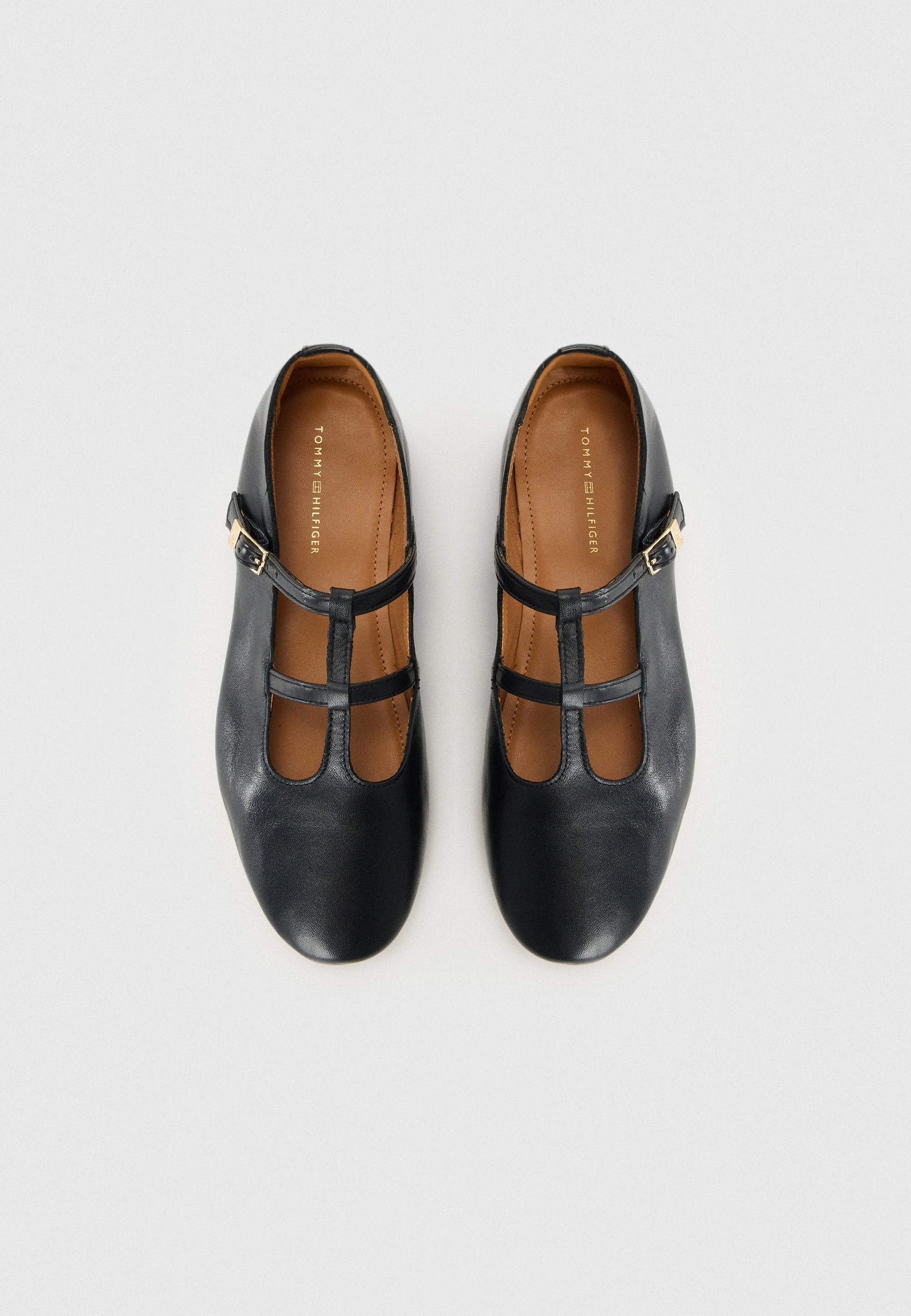 Tommy Hilfiger ballerina's - zwart