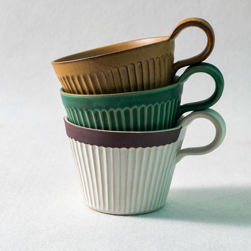 Mug à café rétro simple en céramique, fait main, grande capacité, original japonais, tasses créatives en céramique Caneca, articles de cuisine DB60MK