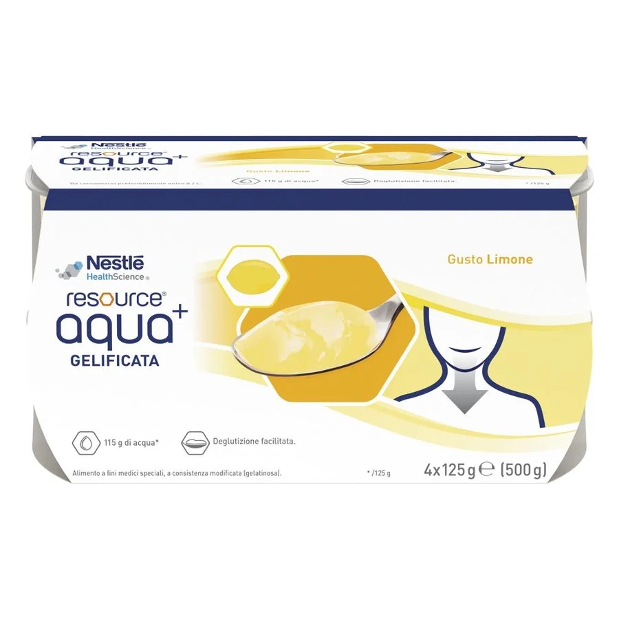 NESTLÉ Resource Aqua+Citron 4x125 g