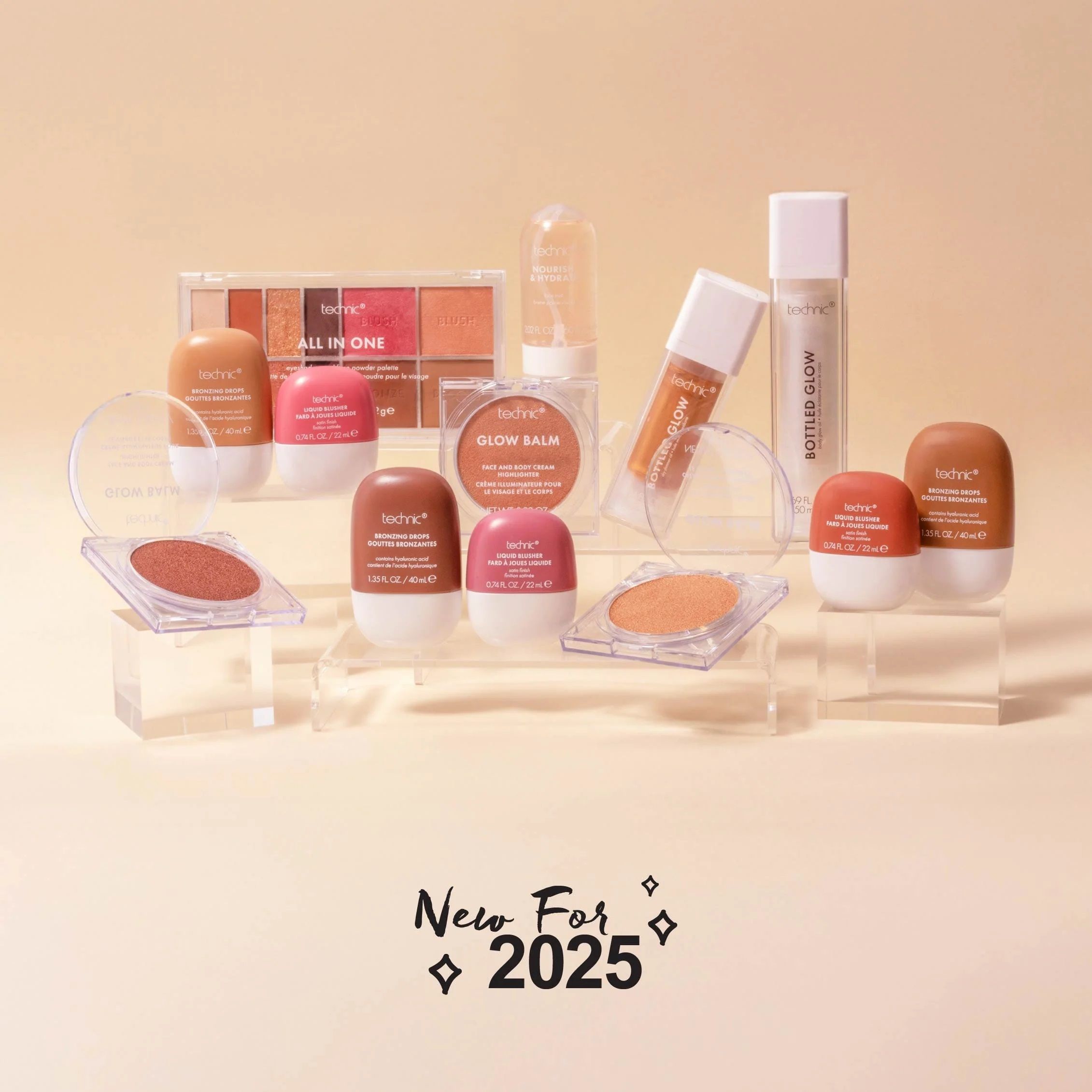 Sundrenched Glow Balm kremasti hajlajter Hajlajteri