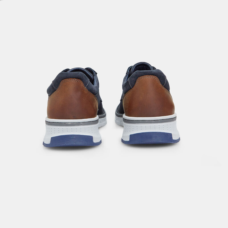 BATA Męskie buty sznurowane z nubuku