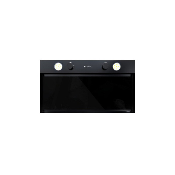 FLOWERI 60.2 BLACK Okap kuchenny
