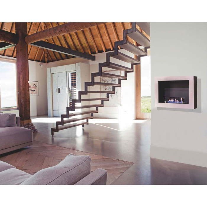 Cheminee Murale Au Bioethanol Xaralyn Bv Rubyfires Serra