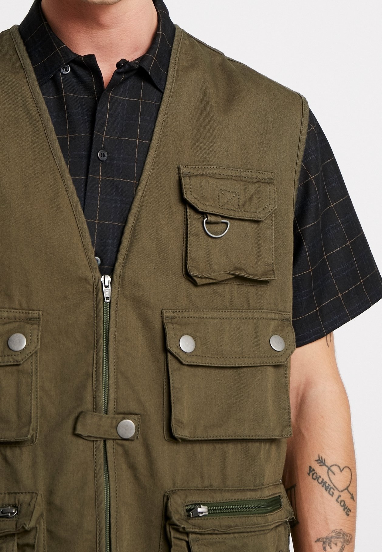 Colete Urban Classics - verde