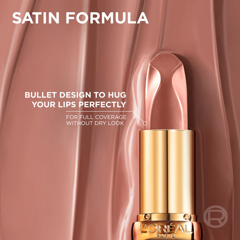 L'Oréal Paris Color Riche Free the Nudes Creamy Moisturizing Lipstick