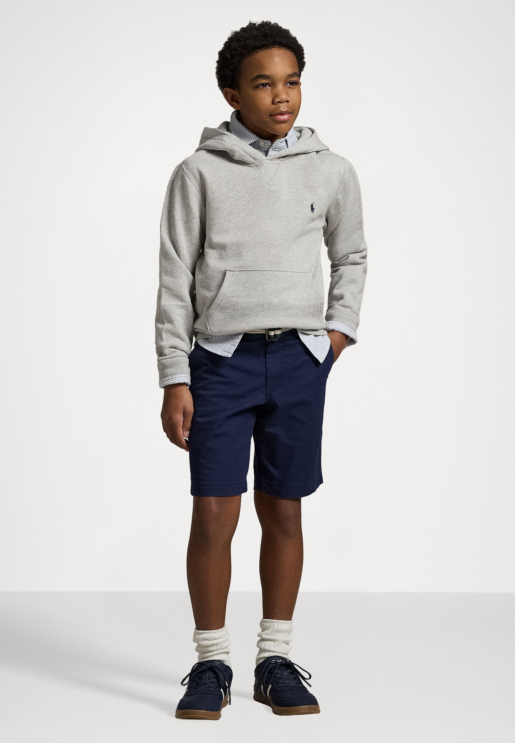 Sweat à capuche en polaire Polo Ralph Lauren - Sweat à capuche - Andover Heather