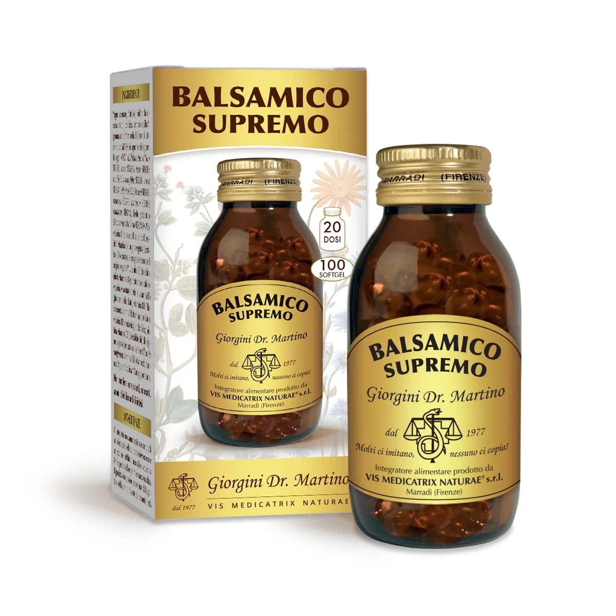 DR. GIORGINI Supreme Balsamicoazijn 100 g Zacht 80 g met eucalyptus
