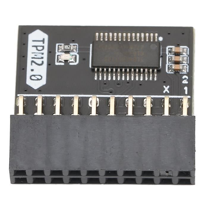 Duokon TPM2.0 20-pin Encryption Security Module, TPM 2.0 20Pin 2 10P Standalone Encryption Processor Module
