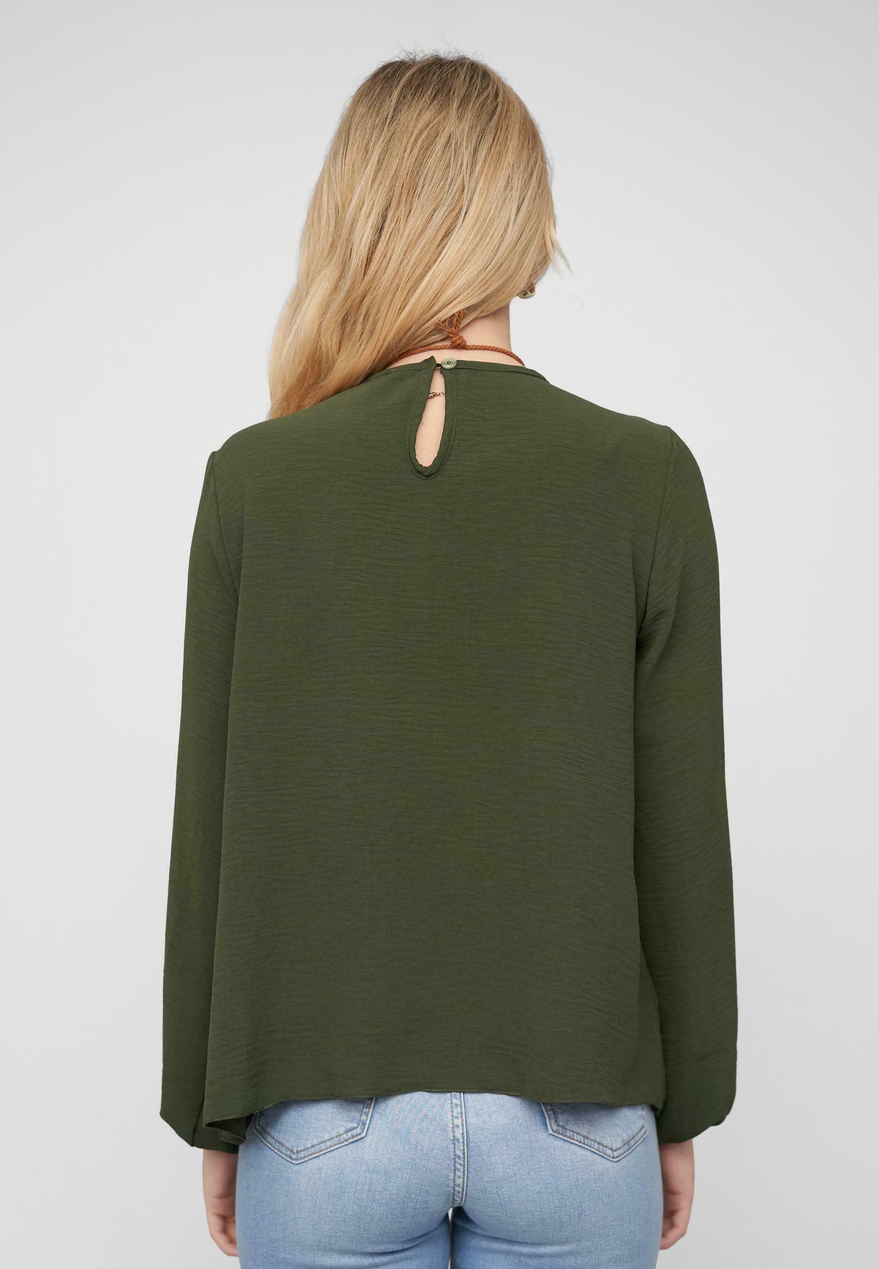 Cloud 5ive LONGSLEEVE - Halenka - olivová