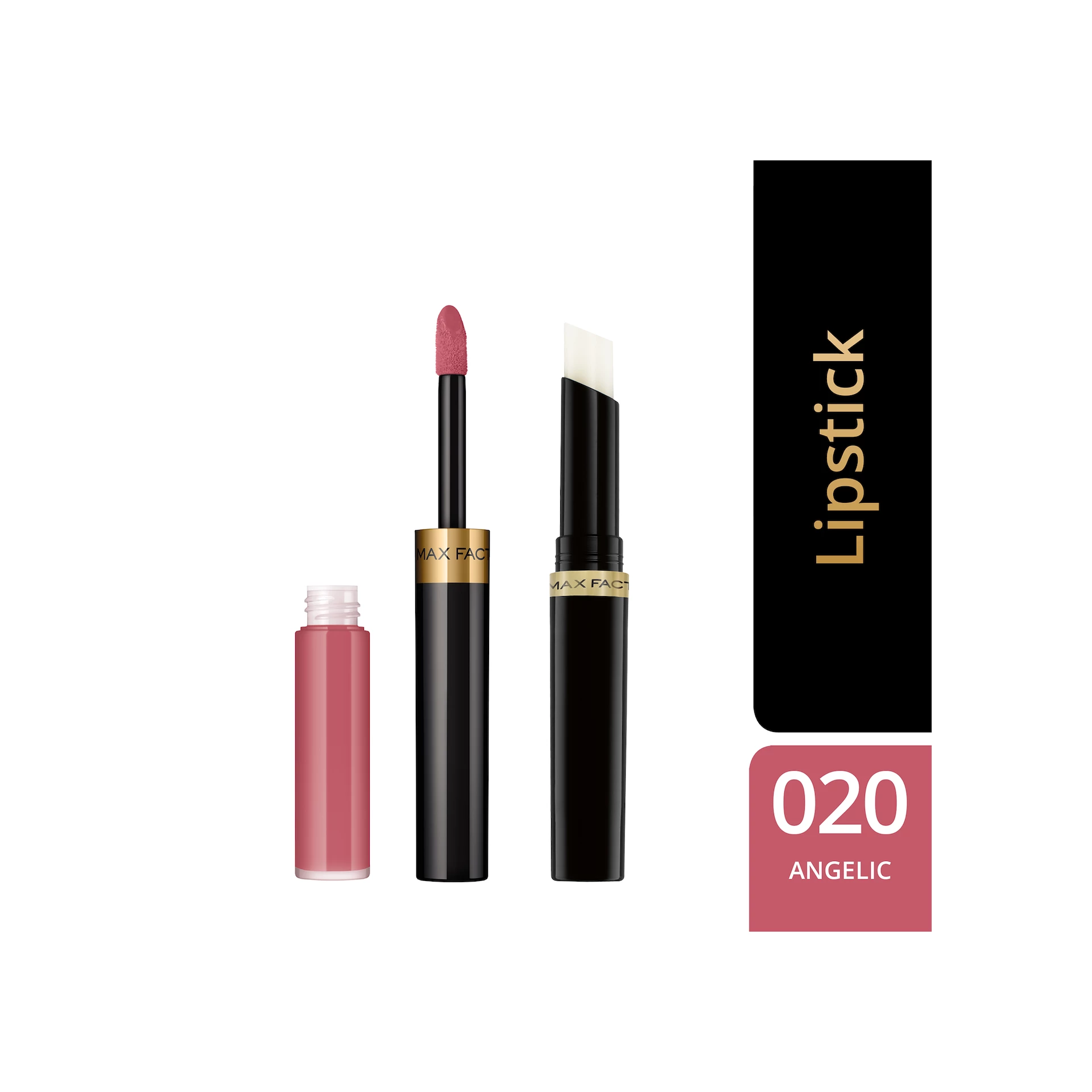 Ruj de lungă durată Lipfinity în 2 pași 020 Angelic - Max Factor