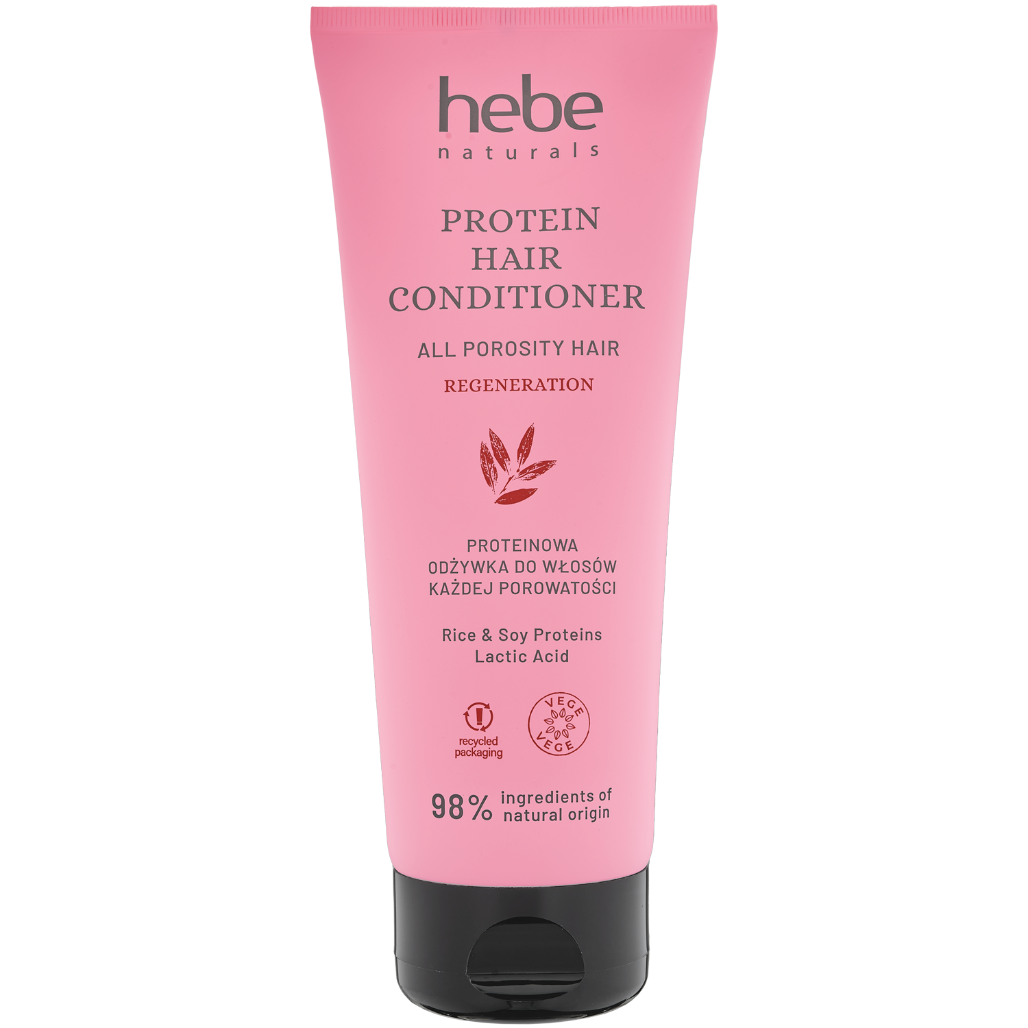 Condicionador capilar proteico Hebe Naturals