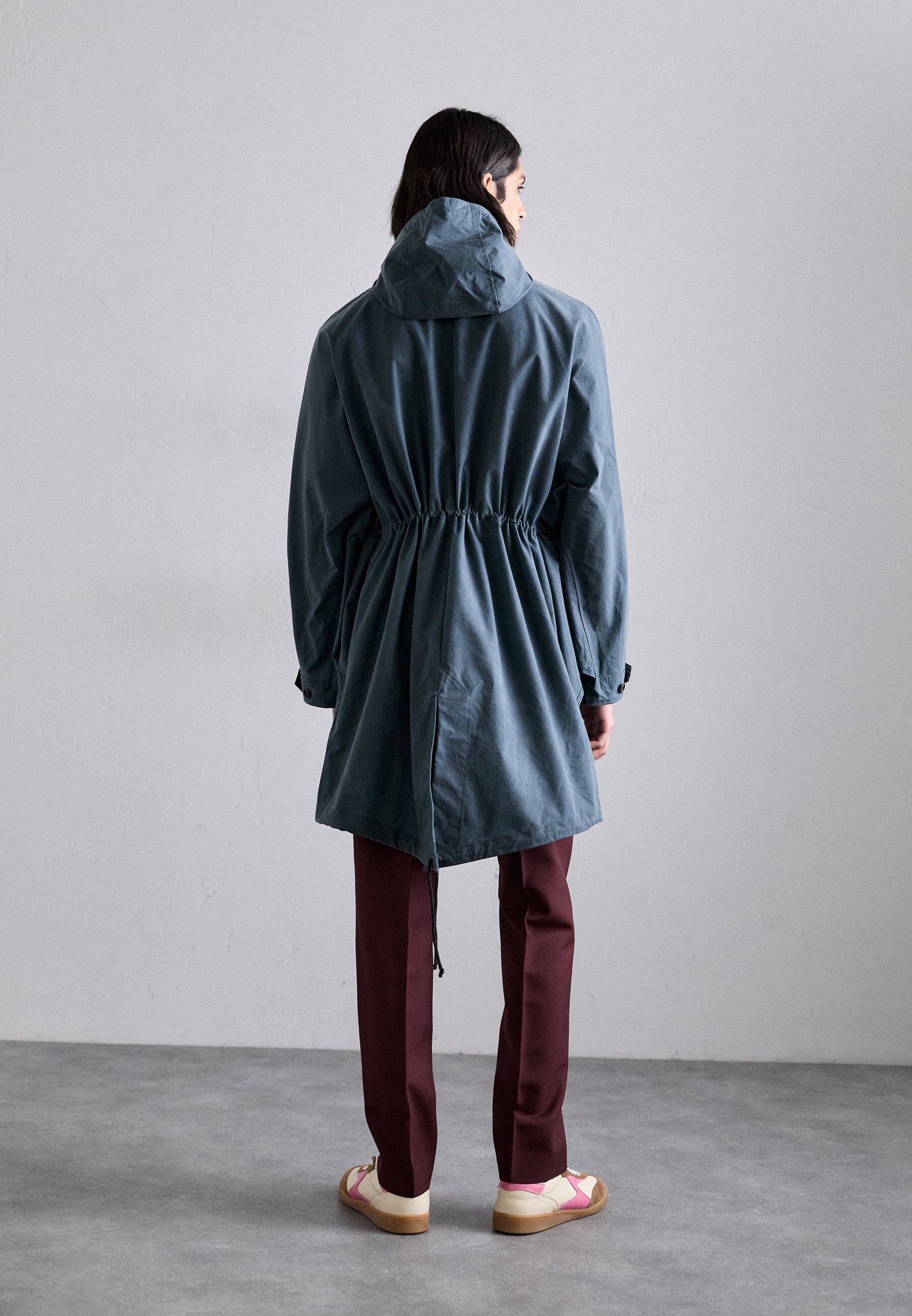 Henrik Vibskov WING - Parka - cera color petrolio scuro