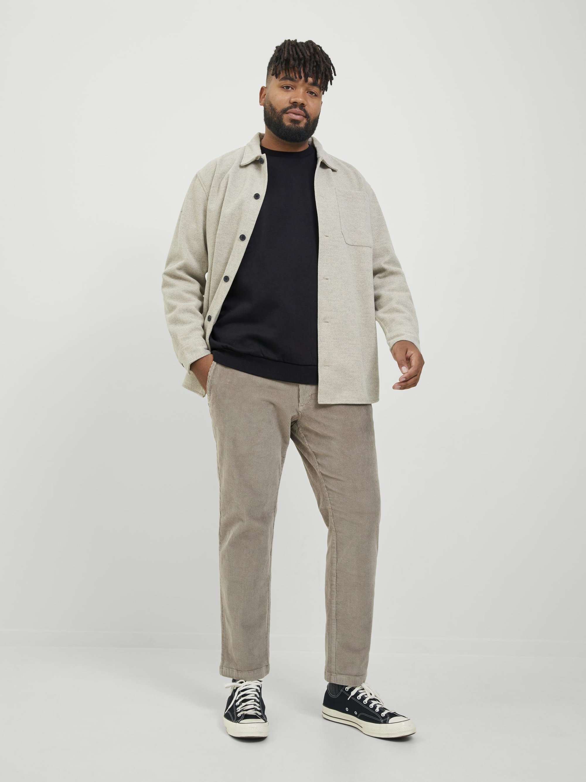 Jack & Jones JJEBRADLEY CREW - Sweatshirt - zwart