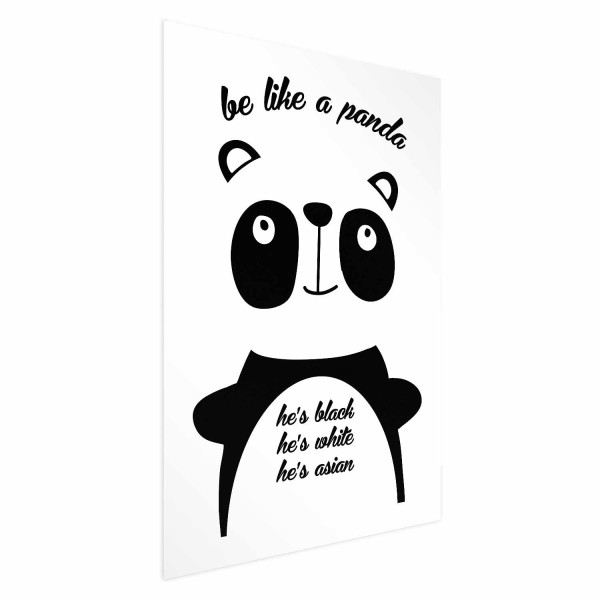 Plakat Panda 21x30 cm