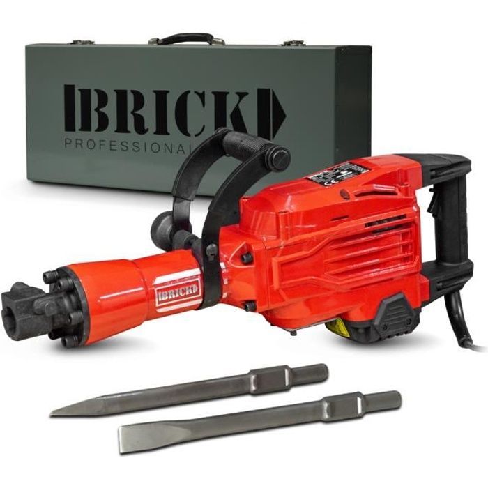 BRICK 1700W Elektro-Abbruchhammer – 60 Joule Schlagkraft