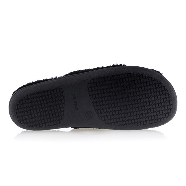 Women's Black Slippers
