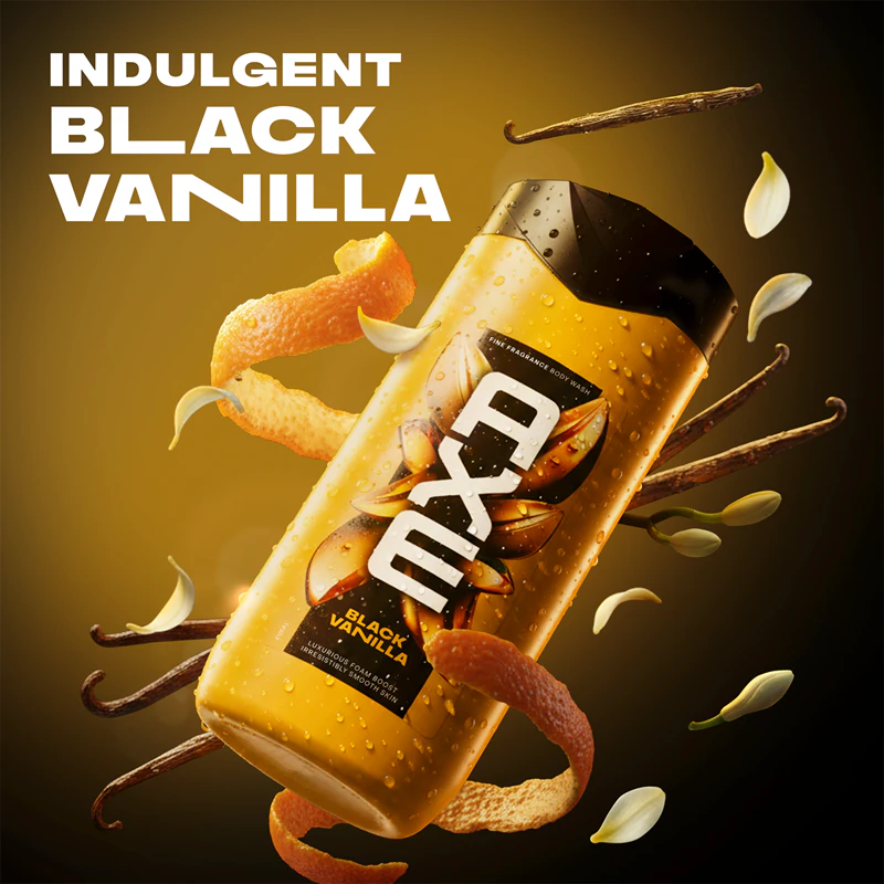 Sprchový gél Axe Premium Black Vanilla pre mužov