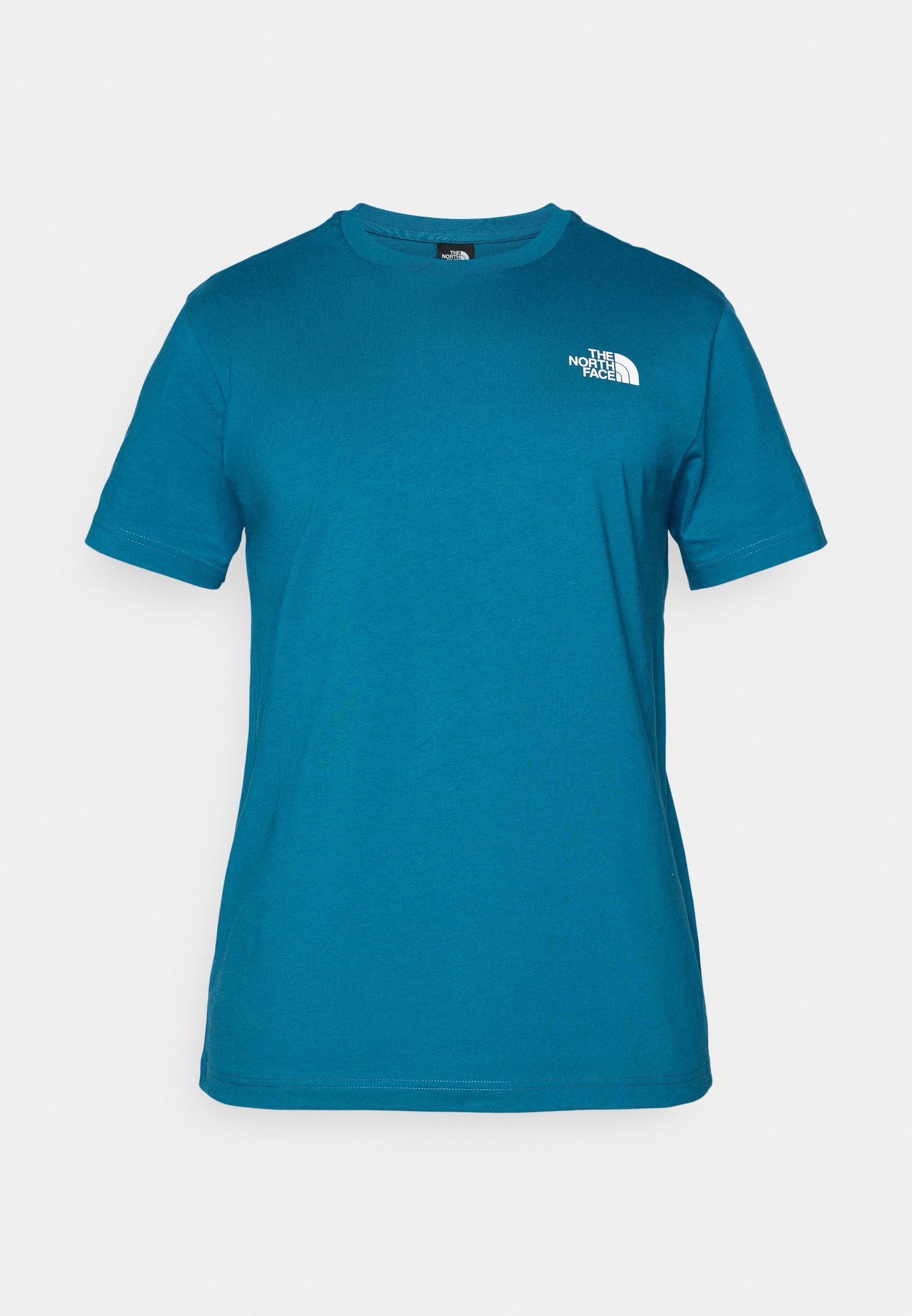 The North Face M SS BOX NSE TEE - T-shirt met print - minerale inkt/rood