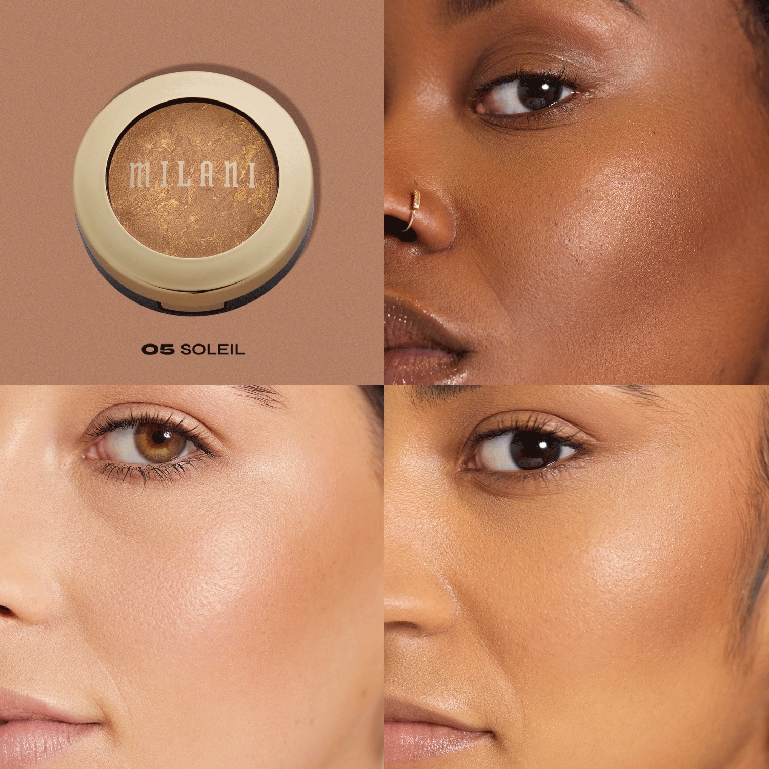 Milani Bronzer keptas bronzantas - 7 g