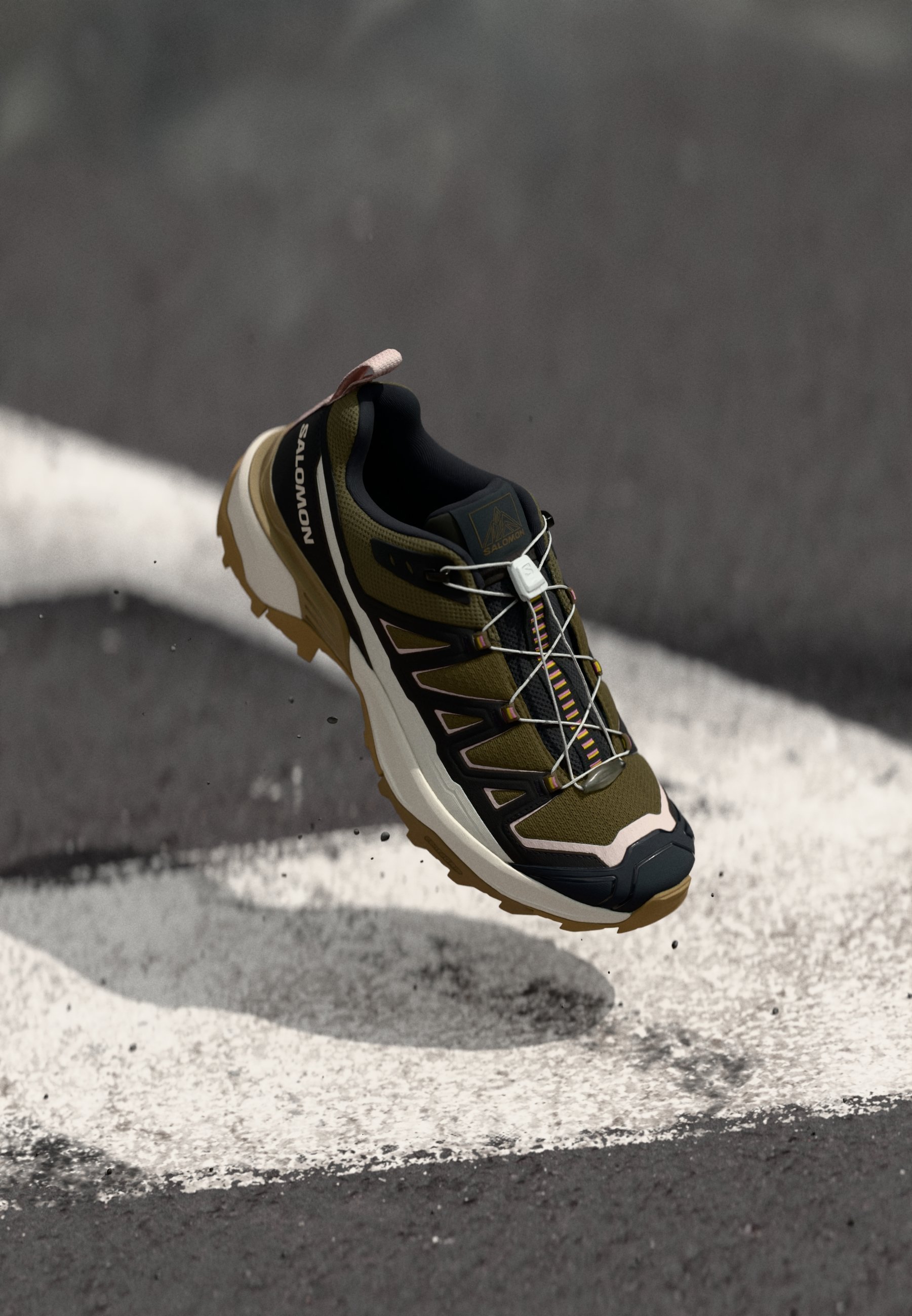 Salomon X ULTRA 360 EDGE - Wandelschoenen - steengrijs/phantom/hushed violet