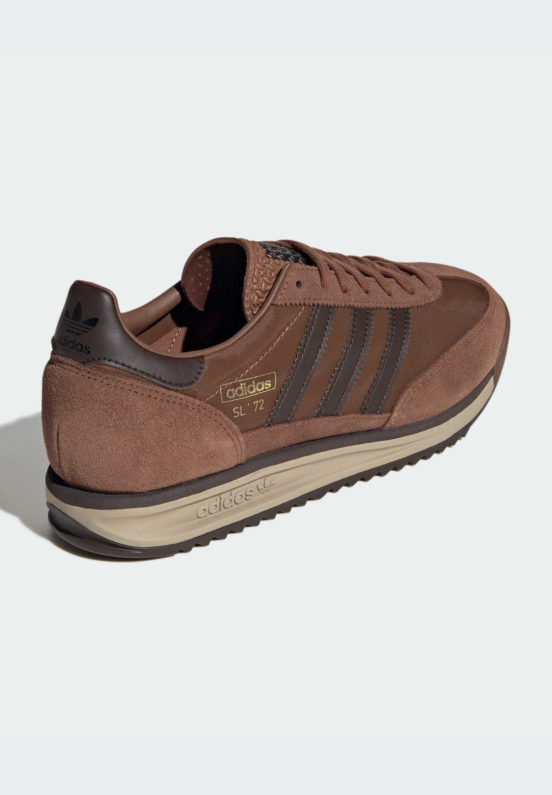 adidas Originals SL 72 RS UNISEX - Sneakers - tweedehands bruin/donkerbruin wit/cargo