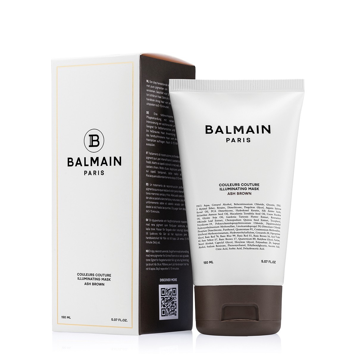 Balmain Hair Couture maska za kosu Illuminating maska pepeljasto smeđa - 150 ml