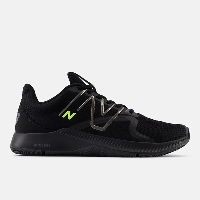 DynaSoft TRNR V2 Herrenschuhe – Schwarz mit schwarzem Metallic-Finish und Graphit