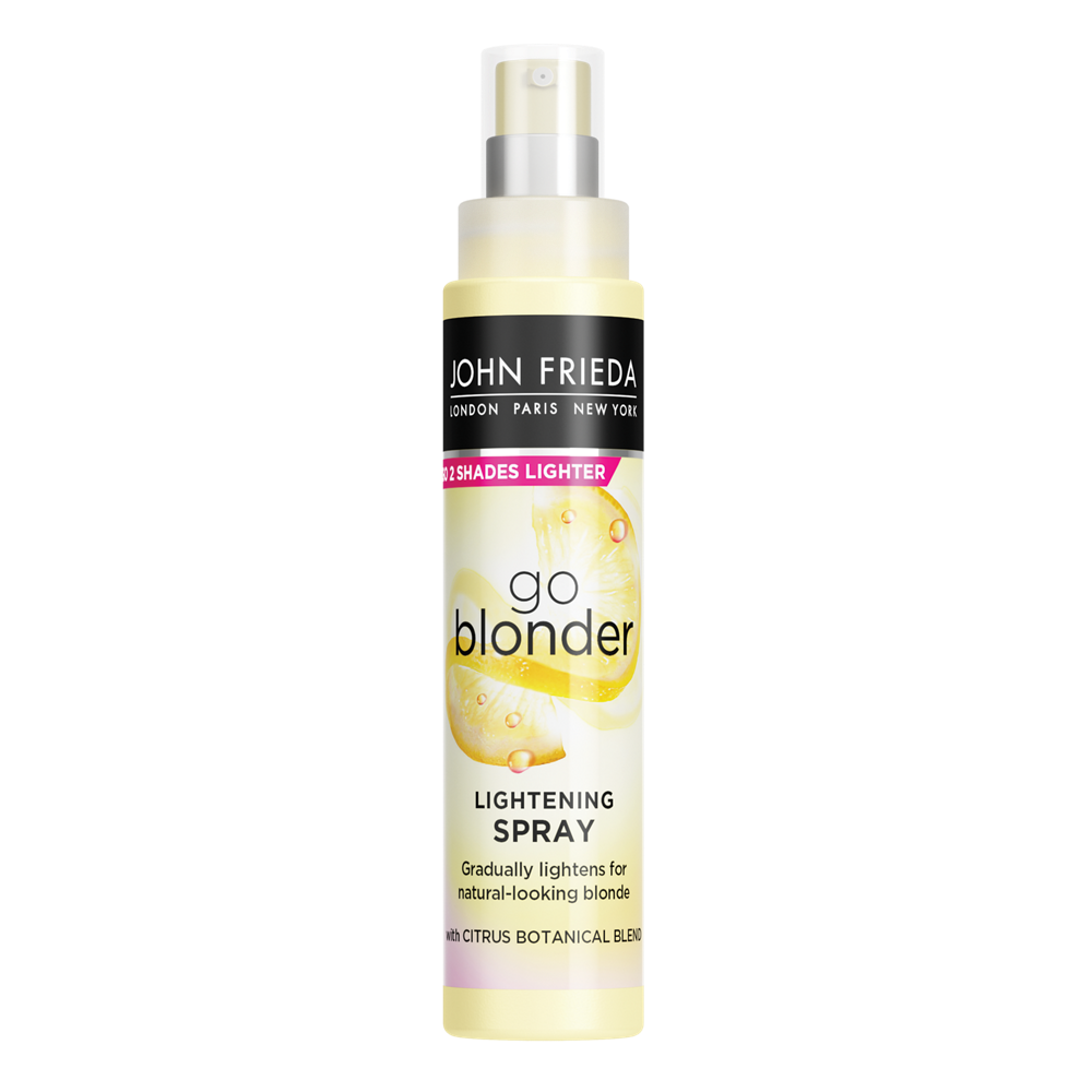 Spray éclaircissant John Frieda Go Blonder 100 ml pour cheveux blonds