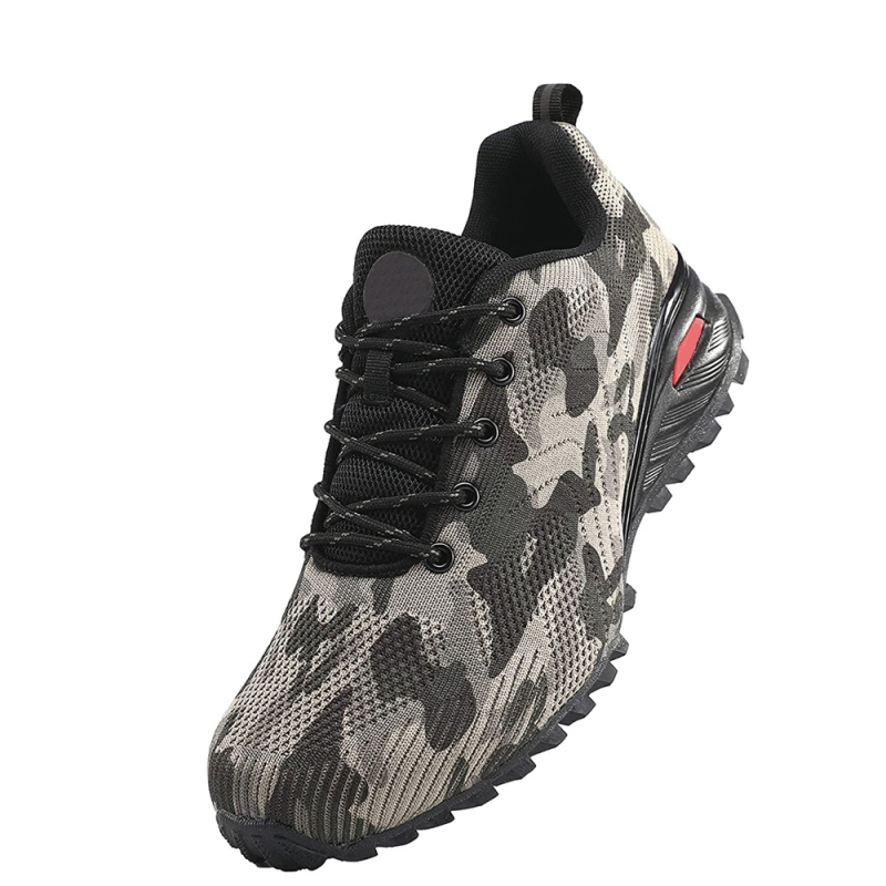 Zapatillas de running y tenis para hombre, con amortiguación, ideales para gimnasio, senderismo, trekking y actividades al aire libre. Tallas 40-50.
