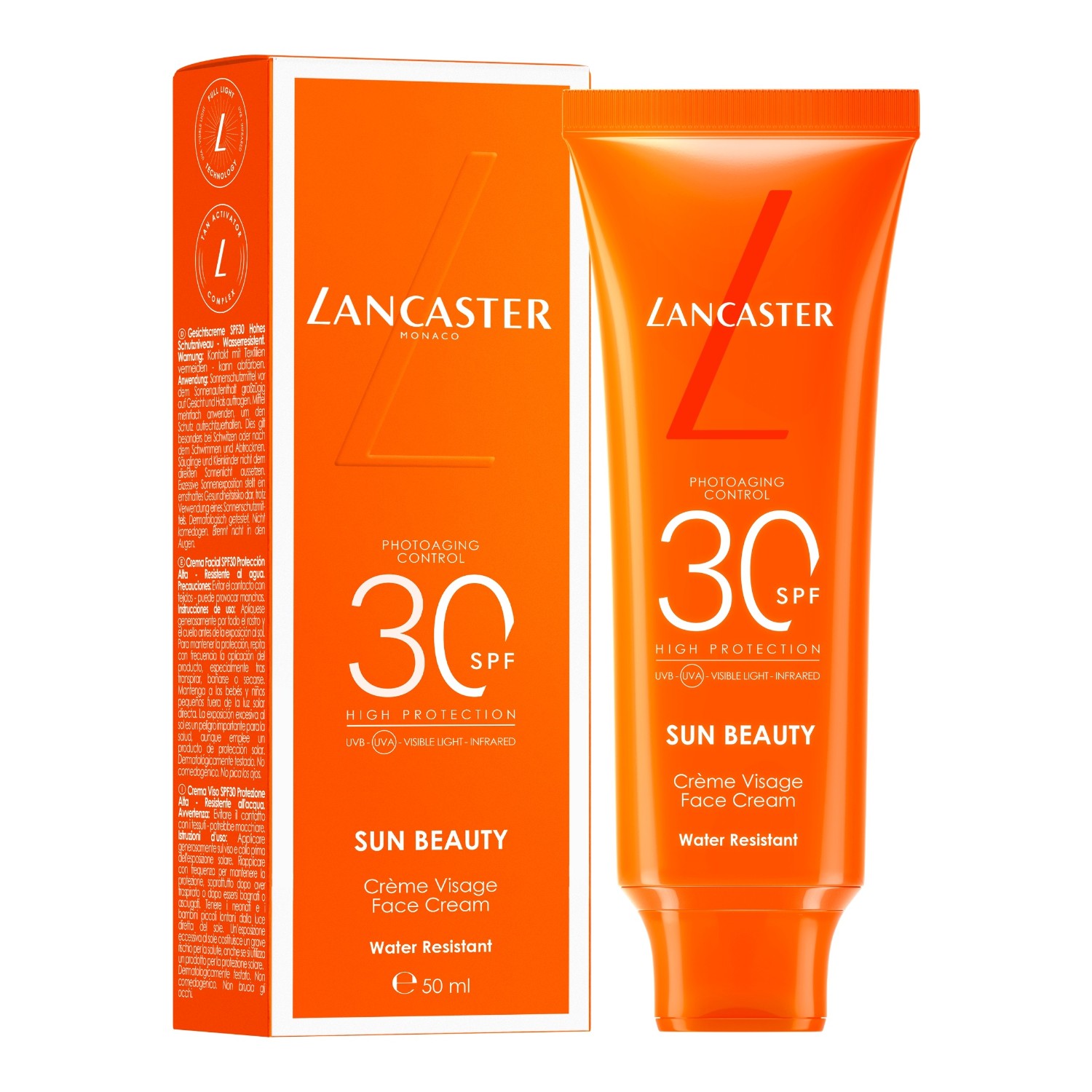 Lancaster Zonnebrandcrème voor het gezicht SPF 30 - 50 ml