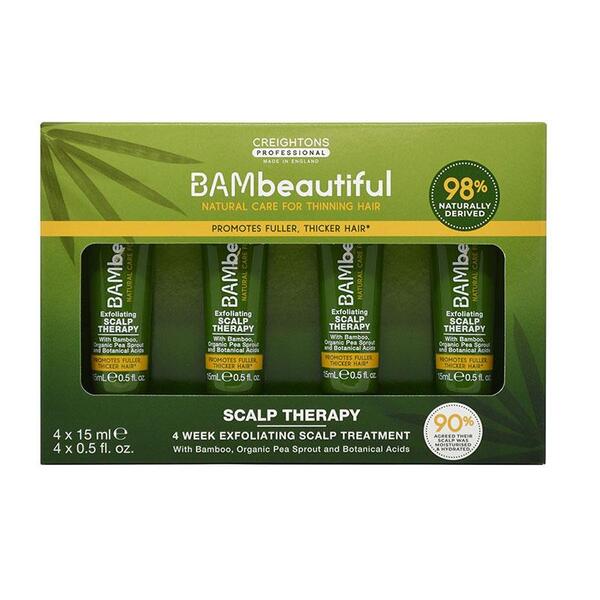 BAMbeautiful eksfolierende hodebunnsterapisett