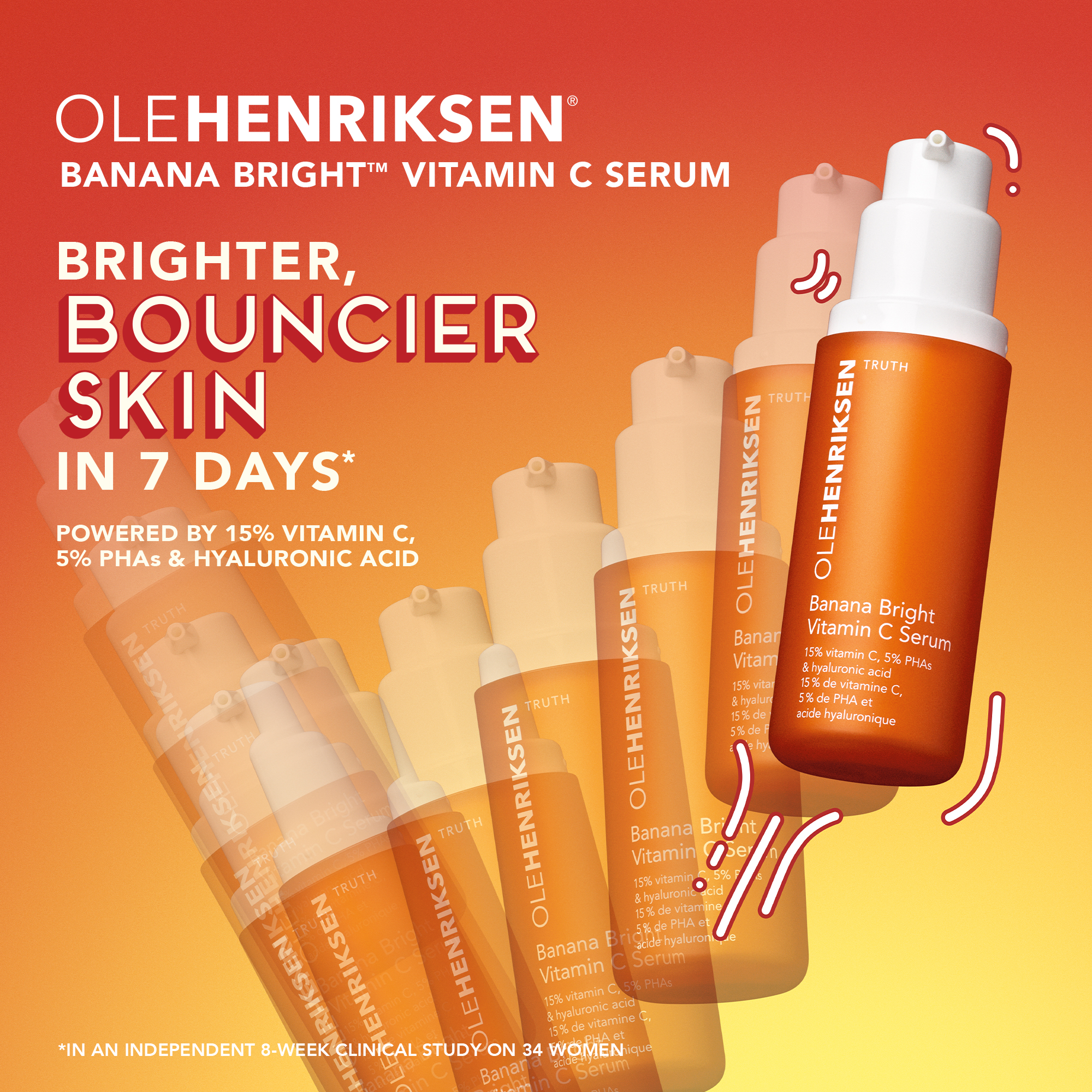 Banana Bright™ C-vitamin szérum 30 ml - Ole Henriksen