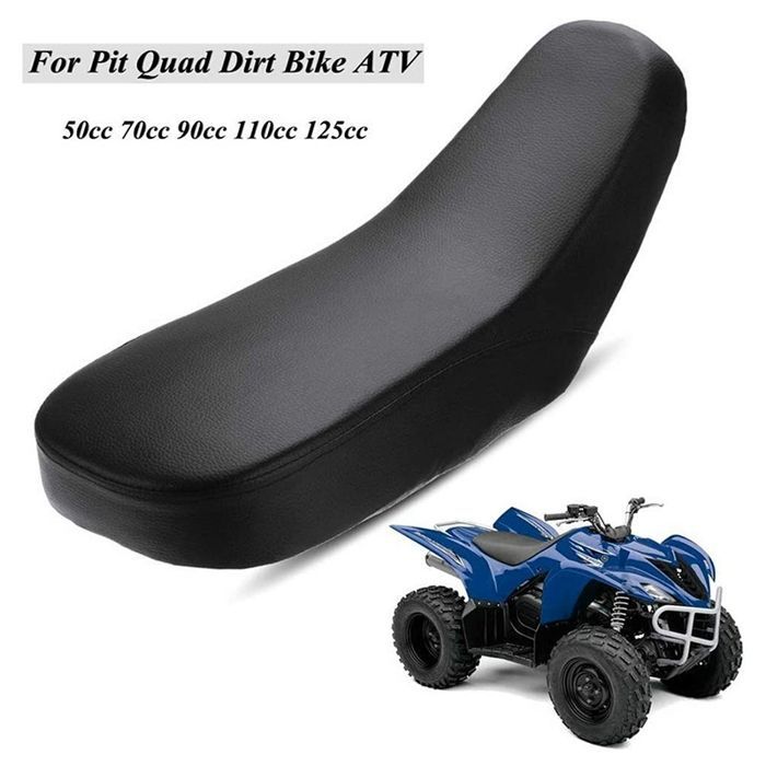 Assento infantil para quadriciclo ATV, assento de espuma preta para quadriciclos e buggies chineses TaoTao de 50cc / 70cc / 90cc / 110cc.