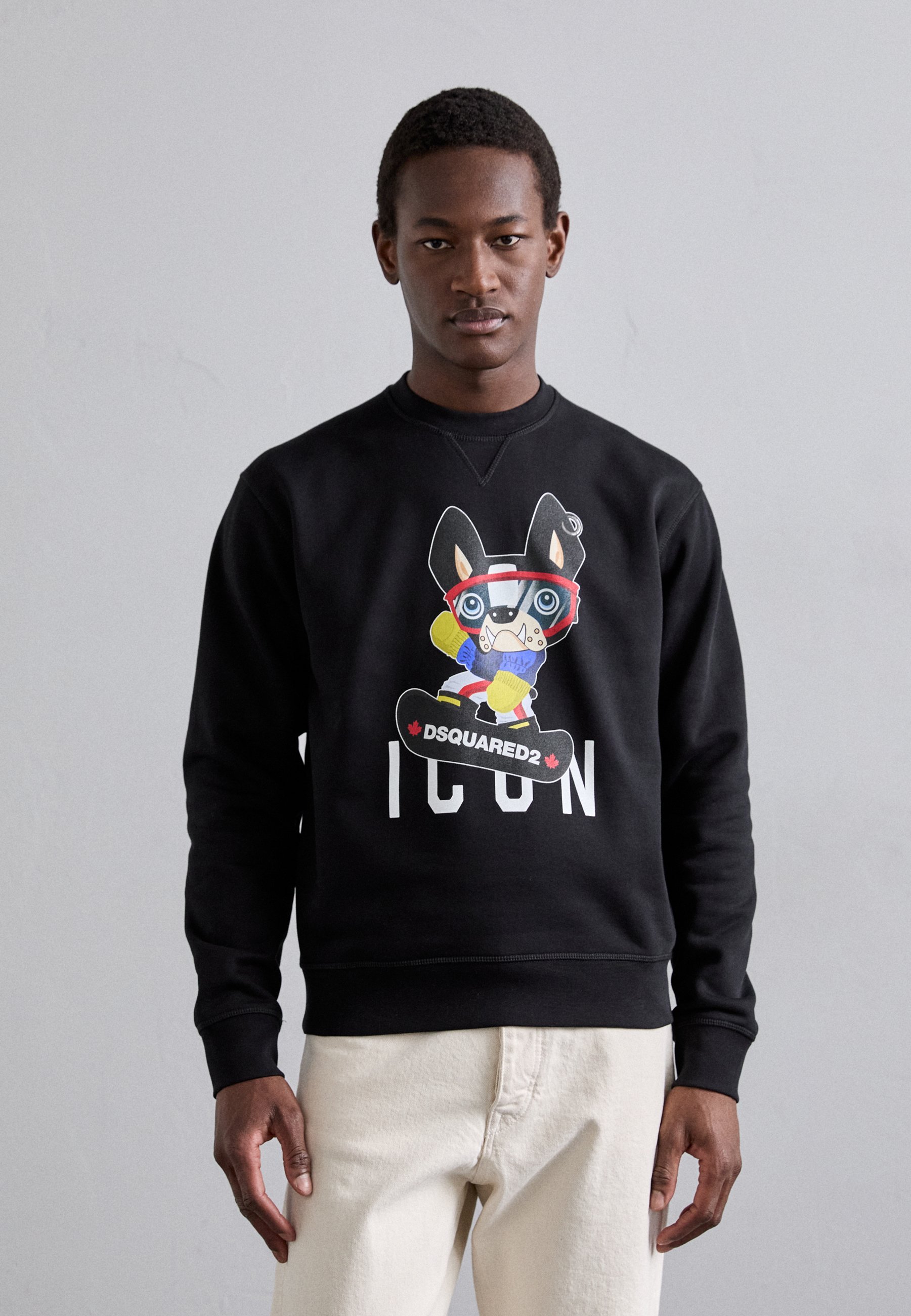 DSQUARED2 ICON Sweatshirt - zwart