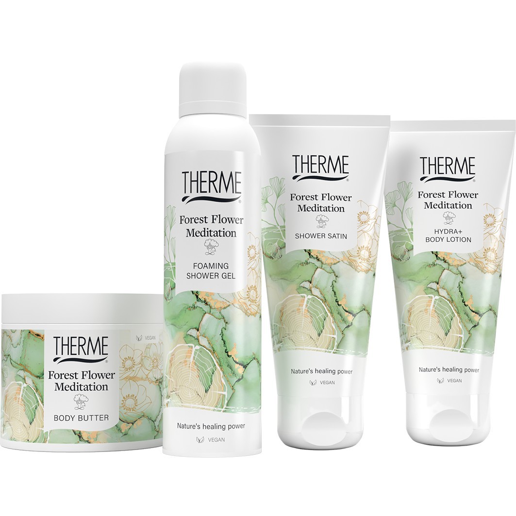 THERME puter za tijelo Meditacija šumskog cvijeća - 225 g