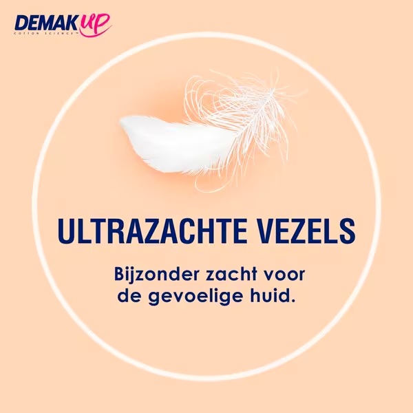 „Demak'Up Sensitive“ apvalūs vatos diskeliai, 64 vnt.
