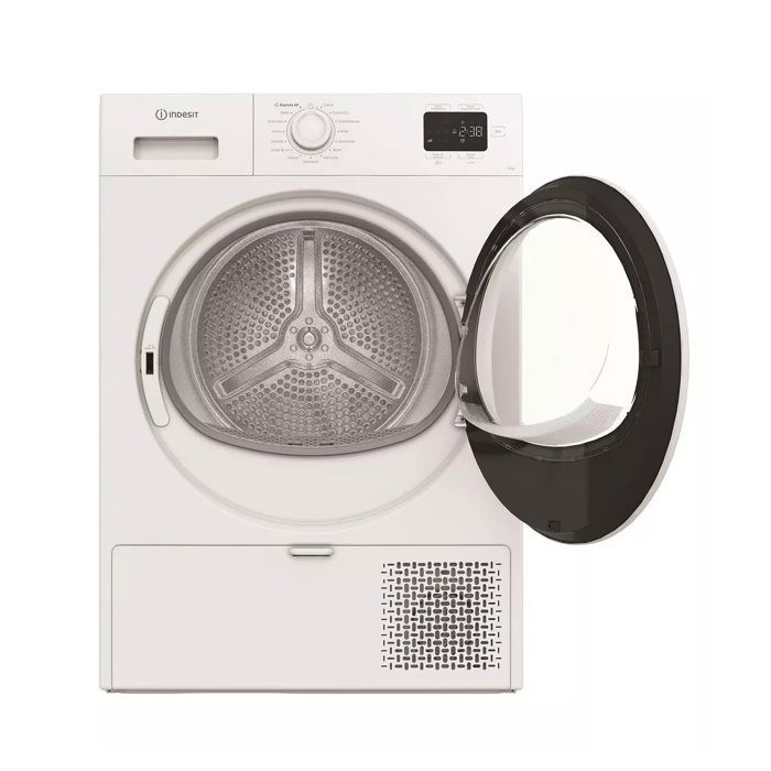 Indesit 60cm 9kg warmtepompdroger, wit - CYD92DWWFR