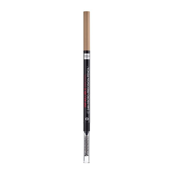 L'Oréal Paris Infaillible Brow odtenek za obrvi 8.0 Light Cool Blonde 24H Micro Precision, 4,5 g