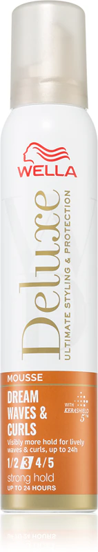 Wella Deluxe Dream Waves & Curls haarmousse voor krullend en golvend haar