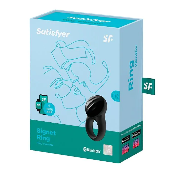 Satisfyer Masażer Signet Ring Connect App