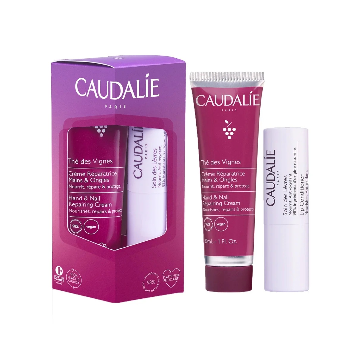 CAUDALIE Caudalie Thé Des Vignes Liphand Duo Hands Lips Oprava en výživa