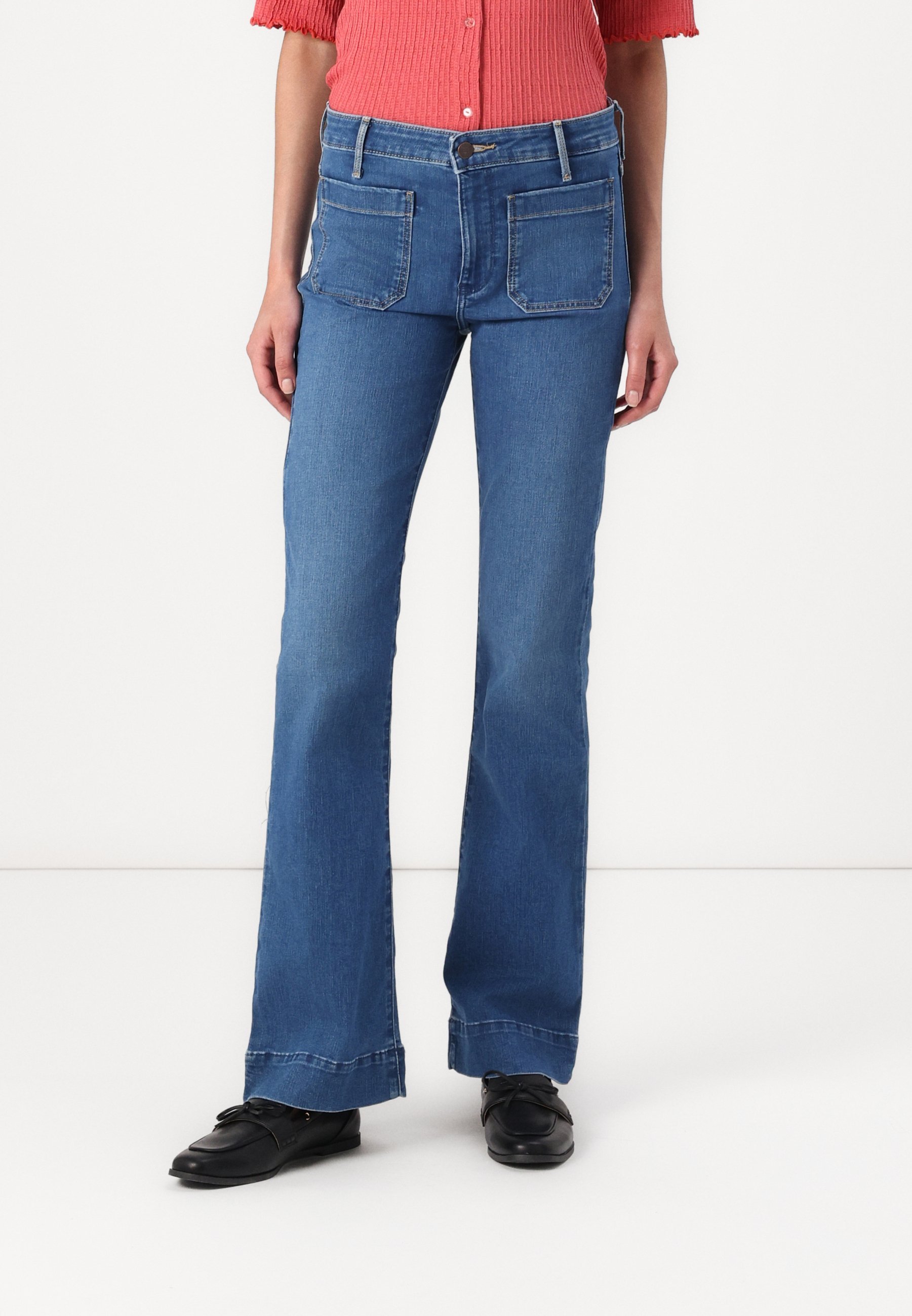 Wrangler FLARE - Schlagjeans - ruhiger Sturm